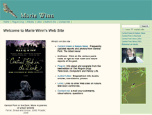 Tablet Screenshot of mariewin.server304.com